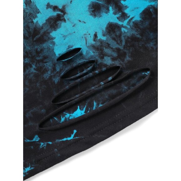 Women's Off Shoulder Crop Top Cotton Blend Short Sleeve Casual Summer - Picture 3 of 4